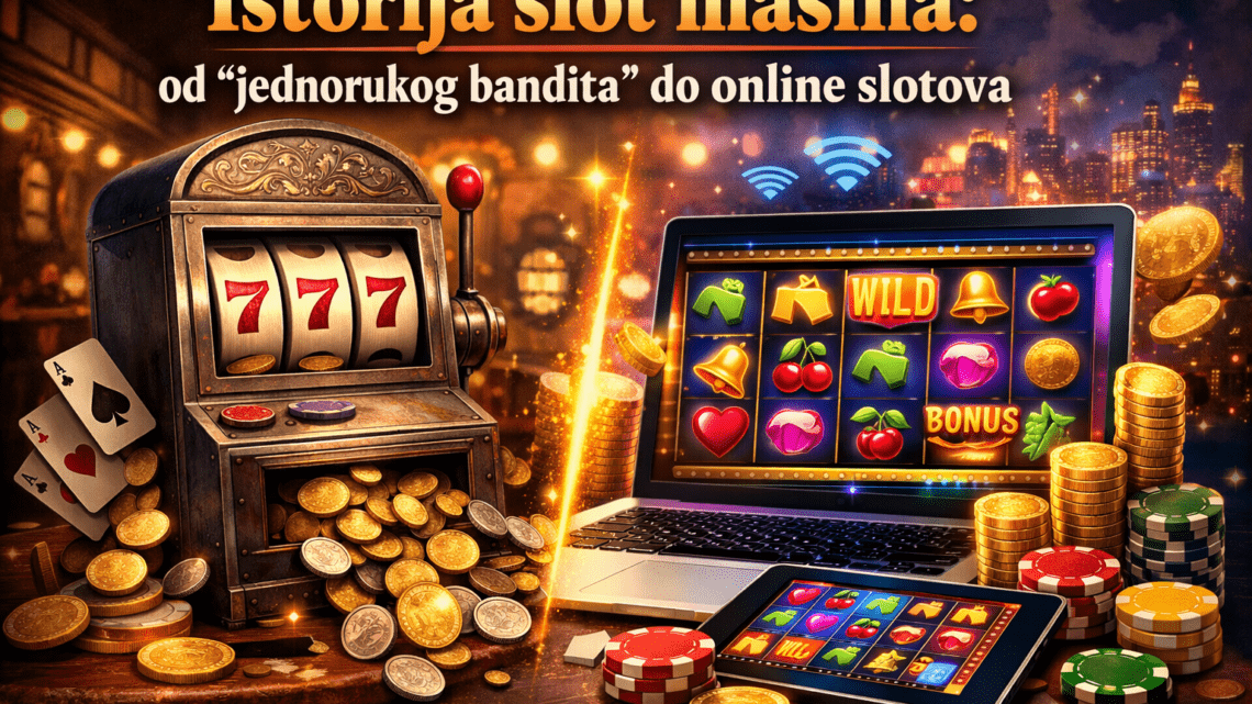 Istorija slot mašina: od „jednorukog bandita“ do online slotova