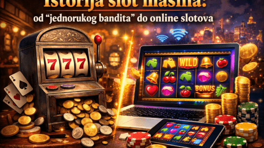 Istorija slot mašina: od „jednorukog bandita“ do online slotova