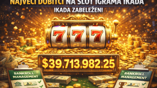 Najveći dobici na slot igrama ikada zabeleženi: Rekordi koji su promenili kazino istoriju