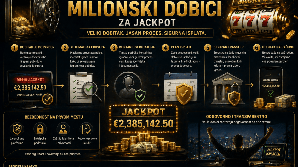 Kako se isplaćuju milionski dobici